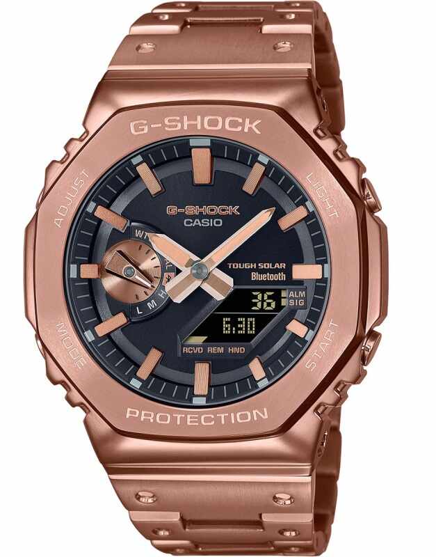 Ceas Smartwatch Barbati, Casio G-Shock, Classic GM-B2100 Bluetooth GM-B2100GD-5A
