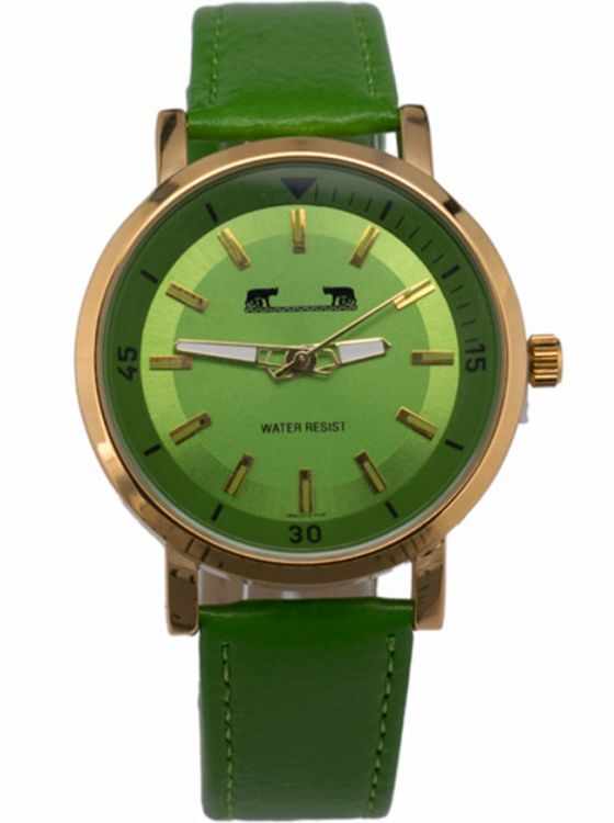 Ceas barbatesc verde cu auriu Matteo Ferari Casual - cod HIB11MF
