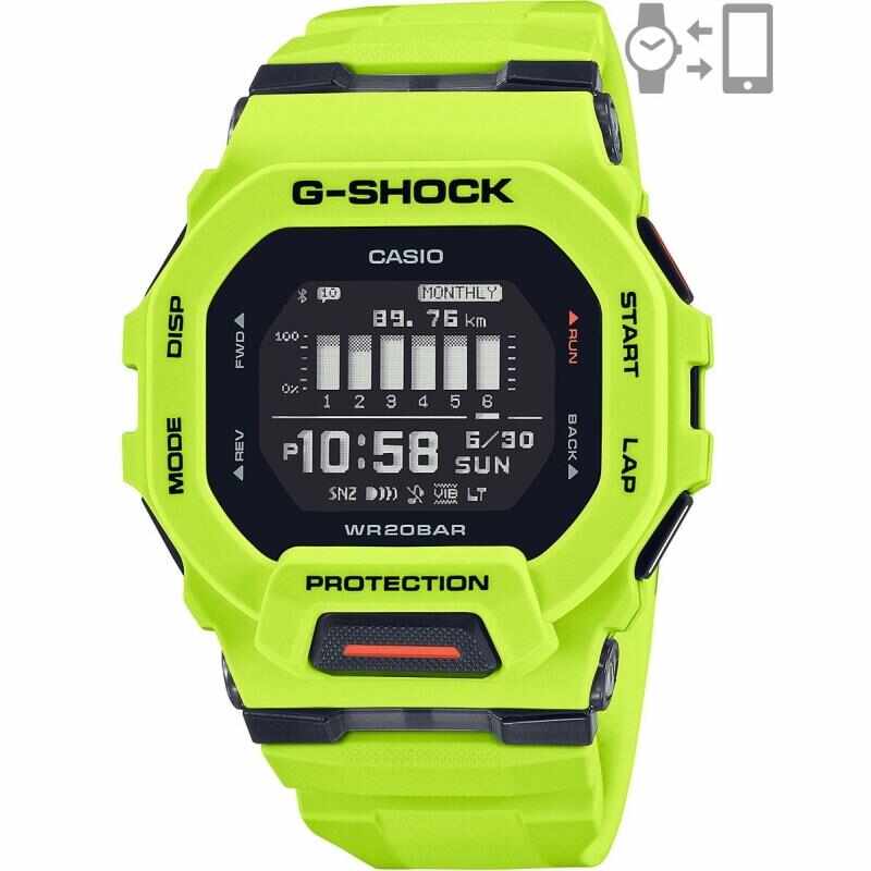 Ceas Smartwatch Barbati, Casio G-Shock, G-Squad Bluetooth GBD-200-9ER