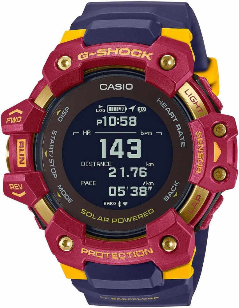 Ceas Smartwatch Barbati, Casio G-Shock, G-Squad Bluetooth GBD-H1000BAR-4ER