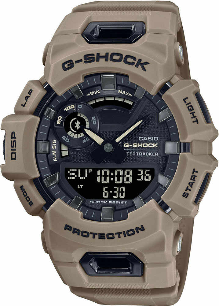 Ceas Smartwatch Barbati, Casio G-Shock, Hybrid G-Squad Bluetooth GBA-900UU-5AER